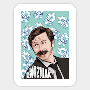 Mike Wozniak, Taskmaster. Sticker